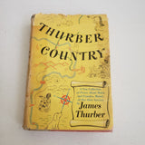 Thurber Country 1953 Book James Thurber HC DJ 1st Edition 1st Printing Vintage