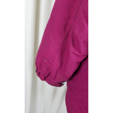Vintage LL Bean Hooded Winter Snow Ski Parka Jacket Womens S Magenta Raspberry