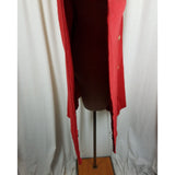Vintage 70s Original Lanz Salzburg Wool Long Shawl Poncho Cape Coat Womens 95