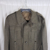 Vintage Bernhardt & Co German Military Wool Field Jacket Uniform Coat Cold War