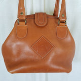 Vintage Katherine Ward Designer Imports Ltd Leather Tote Dr Style Bag Purse USA