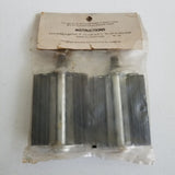 Vtg 1/2 in Reflectorized Pedals 2 Block Bike Pals Darcy Fits American One Crank
