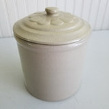 Vtg Redwing McDonalds Christmas 2004 Stoneware Crock Daisy Lid # 14/250 Snowman