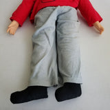 Vintage 70s Horsman 22” Willie Talk Ventriloquist Doll Toy Original Shirt Pants