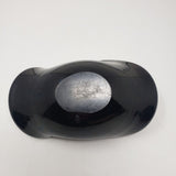 Post Modern Polka Dot Hand Blown Glass Bowl Basin Ashtray Murano Weighted 1990