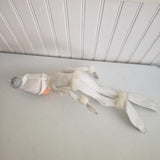 Vintage Annalee Dolls Frosty Silver White Holly Pixie Shelf Elf 14 in Christmas
