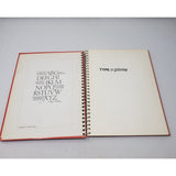 Type & Lettering Spiral Bound Book 4th Edition Revised Enlarged Longyear 1974