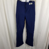 Vintage 70s Innsbruck Quilted Bib Ski Pants Salopettes Trousers Womens 12 Navy