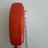 Western Electric Touch Tone Push Button Trimline Wall Phone Orange Telephone