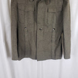 Vintage Bernhardt & Co German Military Wool Field Jacket Uniform Coat Cold War