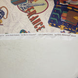 Vintage 3209 Travel Time Jaclyn Nash Originals Fabric Material 6+ yards 1995