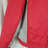 Vintage 80s BMW Ski Jacket Parka Convertible Vest Womens sz XL Boor Yin Red Gray