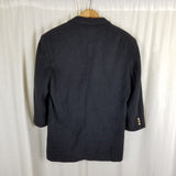 Structure Le Collezioni Wool Cashmere Sport Coat Blazer Jacket S Italy Charcoal