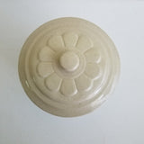 Vtg Redwing McDonalds Christmas 2004 Stoneware Crock Daisy Lid # 14/250 Snowman