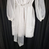 Vintage Merry Girl Party Dress Communion Flower Girl Princess Girls size 7 8 Twirl