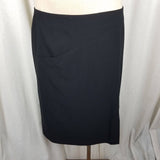 Vintage Giorgio Armani Black Label Borgo 21 Lined Pencil Skirt Womens 46 Italy
