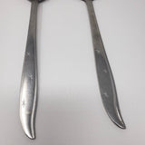 Vintage Starette Atomic Stainless Steel Salad Serving Fork Spoon Nesco Japan MCM