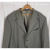 Vintage Monsieur Givenchy Wool Blazer Jacket Sportcoat Mens 48R Miltons Woven