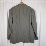 Vintage Monsieur Givenchy Wool Blazer Jacket Sportcoat Mens 48R Miltons Woven