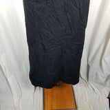 Vintage Eddie Bauer Lined Wool Aline voluminous Twirl Skirt Womens size 8 Black