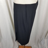 Vintage Giorgio Armani Black Label Borgo 21 Lined Pencil Skirt Womens 46 Italy