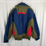 Vtg Obermeyer Lite USSki Team Embroidered Winter Ski Parka Jacket Mens L 90s