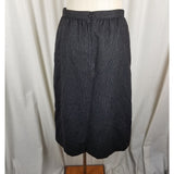 Vintage Sasson Pinstripes Wool Pencil Skirt Blazer Jacket Suit Set Womens 10 11