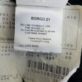 Vintage Giorgio Armani Black Label Borgo 21 Lined Pencil Skirt Womens 46 Italy