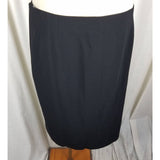 Vintage Giorgio Armani Black Label Borgo 21 Lined Pencil Skirt Womens 46 Italy