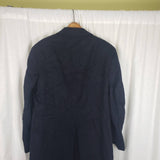 Vintage Jon's Clothier Boutique Designer Peacoat Winter Wool Overcoat Mens M 80s