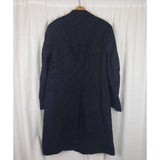 Vintage Jon's Clothier Boutique Designer Peacoat Winter Wool Overcoat Mens M 80s