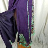 Vintage Seap Kadhai Dashiki Caftan Kaftan Embroidered Dress Ethnic Traditional Womens size Small