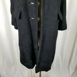 Harry Williams Wool Kuddlin Cloth Stroock MCM 1940s Peacoat Womens XS S Vintage