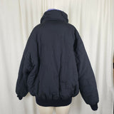 Vintage Skyr Gore-Tex Retro 90s Black Parka Ski Puffer Jacket Womens 14 Purple