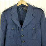 US Military Officers Jacket Suit Coat Lan-C-Air Dress Uniform WWII Blue Benoits