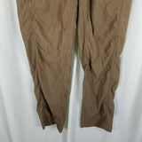 Mountain Hardware Belted Nylon Hiking Windbreaker Pants Mens S Outdoor Adventure