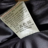 Terminal D Belted Wool Open Front Wrap Jacket Womens L Belt Tie Sash Wide Lapel