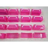 LOT Shopkins Empty Season 4 Pink Glitter Stack Display Cases Baskets Party Favor