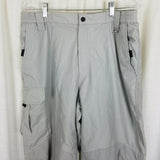 Black Dot Outerwear Nylon Water Resistant Winter Snow Pants Mens L Insulated