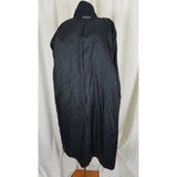Vintage Jofeld Petites Forstman Winter Wool Pea coat Womens 12P Leather Accents