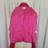 Vintage Talbots Collection Wool Ribbed Blazer Jacket Womens 12 Italy Bright 80s