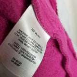 Columbia Fleece Full Zip Up Vest Pink and Gray Colorblock Womens L Outdoor