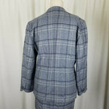 Clermont Tesshin Hirato Skirt Suit 2 Piece Outfit Set Blazer Jacket Womens 11 S