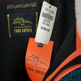 LL Bean X Todd Snyder Hi-Pile Sherpa Zip Pattern Shirt Jacket Shacket Mens XXL