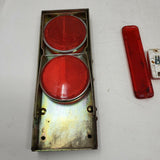 Vintage Cabco Flip Up Flare No. 995 With Flag Emergency Roadside Hexflex Safety