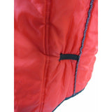 Vintage Mid Century 60s Dacron 88 Quilted Zip Up Nylon Vest Mens M Distressed