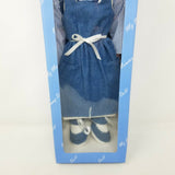 My Mommy Doll Denim Outfits 16" Brunette Modest Military Wife Jeans Dress Sounds