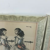 Vintage Pierre Godet 54 Ballerinas Framed Prints Ballet Dancer 2 Pictures Art
