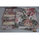 JCPenney Classic Traditions Majestic Floral King Bedskirt 2 Pillow Shams 80s NOS