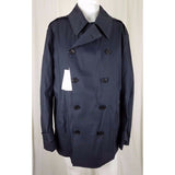 Ralph Lauren Purple Label $2495 Double Breasted Peacoat Rain Trench Coat Mens XL